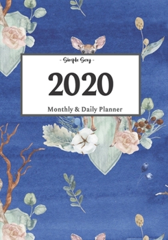 2020 Planner Daily and Monthly: On-The-Go Planner | Jan 1, 2020 to Dec 31, 2020: Daily & Monthly Planner + Calendar Views | Productivity Planner | Deer Lovers Planner