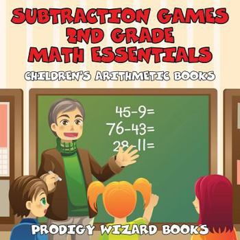 Paperback Subtraction Games 2nd Grade Math Essentials Children's Arithmetic Books Book