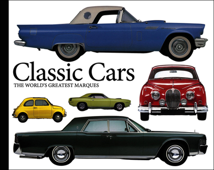Paperback Classic Cars: Highly-Detailed Gatefold Artworks Book