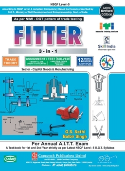 Paperback Fitter 3-In-1 Trade Theory (NSQF 5) Book