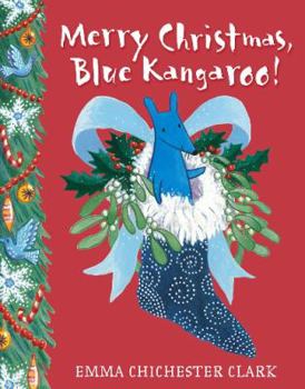 Hardcover Merry Christmas, Blue Kangaroo (Blue Kangaroo Mini Edition) Book