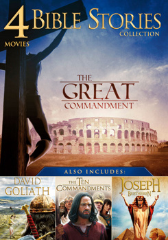 DVD 4-Film Bible Stories Volume 1 Book