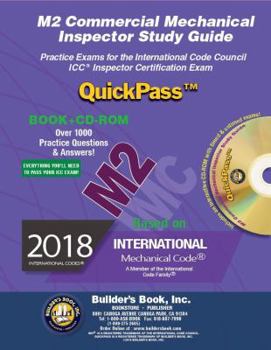 Perfect Paperback M2 Commercial Mechanical Inspector QuickPass Study Guide Based On 2018 IMC Book