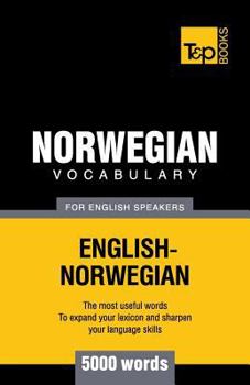 Paperback Norwegian vocabulary for English speakers - 5000 words Book