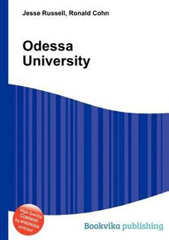 Paperback Odessa University Book