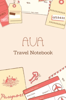 Paperback Ava TRAVEL NOTEBOOK: Tickets, passport Beautiful Travel Planner / Notebook personalized for Ava in Soft Pink Color and beautiful design for Book