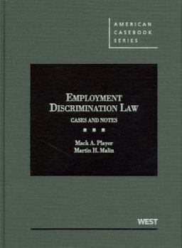 Hardcover Player and Malin's Employment Discrimination Law: Cases and Notes Book