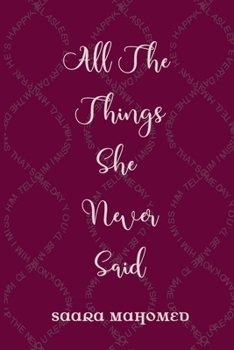 Paperback All The Things She Never Said Book