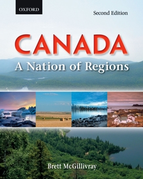 Paperback Canada a Nation of Regions Book
