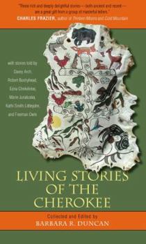 Paperback Living Stories of the Cherokee Book