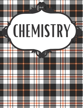 Paperback Halloween Plaid Chemistry Notebook: Large Hexagon Paper for Chemists and Chemistry Majors Book