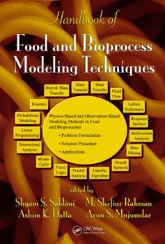 Hardcover Handbook of Food and Bioprocess Modeling Techniques Book