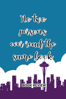 Paperback Book Review: No Two Person Ever Read The Same Book