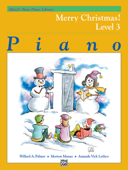 Paperback Alfred's Basic Piano Library Merry Christmas!, Bk 3 Book