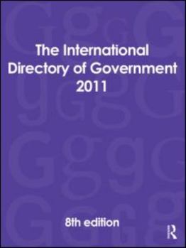 Hardcover The International Directory of Government 2011 Book