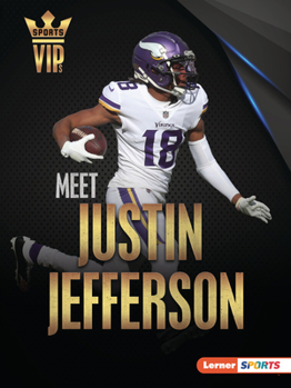 Paperback Meet Justin Jefferson: Minnesota Vikings Superstar Book