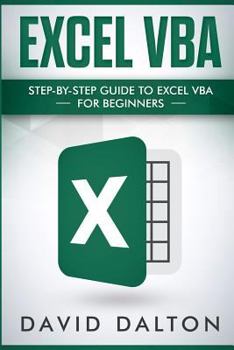 Paperback Excel VBA: Step-By-Step Guide to Excel VBA for Beginners Book