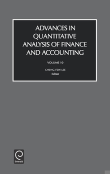 Hardcover Advances in Quantitive Analysis of Finance and Accounting Book