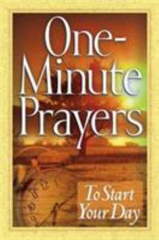 Paperback One-Minute Prayers to Start Your Day Book