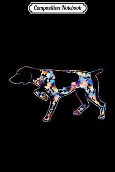 Composition Notebook: German Shorthair Pointer Geometric  Journal/Notebook Blank Lined Ruled 6x9 100 Pages