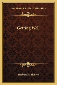 Paperback Getting Well Book