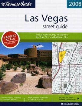 Spiral-bound Thomas Las Vegas Street Guide Book