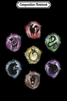 Composition Notebook: Seven Deadly Sins Anime Manga - Dragon Sin Of Wrath Journal/Notebook Blank Lined Ruled 6x9 100 Pages