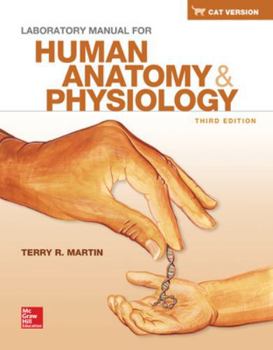Spiral-bound Laboratory Manual for Human Anatomy & Physiology Cat Version Book