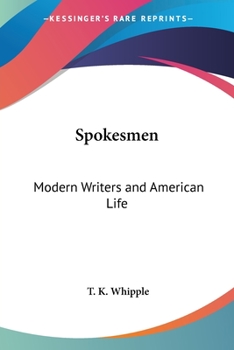 Paperback Spokesmen: Modern Writers and American Life Book