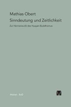 Paperback Sinndeutung und Zeitlichkeit [German] Book