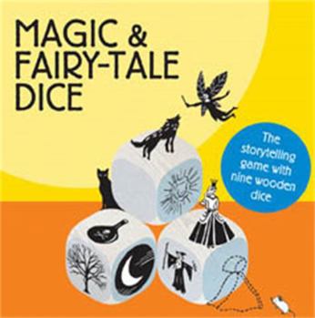Paperback Magic and Fairy-Tale Dice [With 9 Wooden Dice] Book