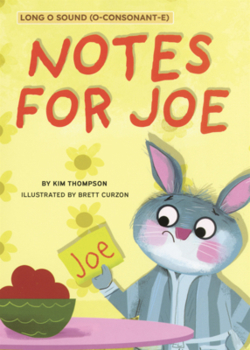 Library Binding Notes for Joe Book