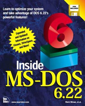 Paperback Inside MS-DOS 6 22 Book