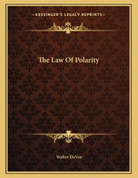 Paperback The Law of Polarity Book