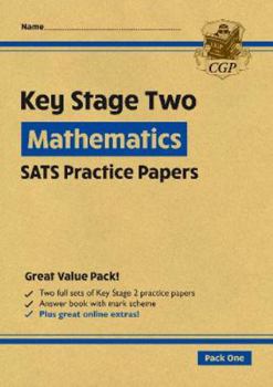 Paperback New KS2 Maths SATS Practice Papers: Pack 1 (for the tests in 2019) (CGP KS2 SATs Practice Papers) Book