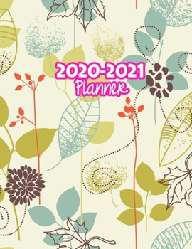 2020-2021 Planner: Two Year Calendar Organizer and Goal Journal | January 2020 - December 2021 Daily, Weekly and Monthly Planner Book with Back Sticker Expression Wall for 2 Years | Design Code 89978