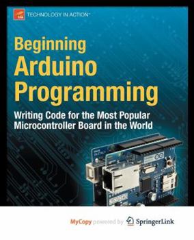 Paperback Beginning Arduino Programming Book