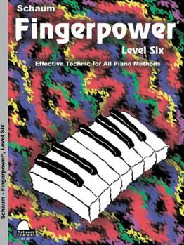 Paperback Fingerpower - Level 6: Effective Technic for All Piano Methods Book