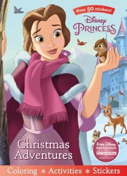 Paperback Disney Princess Christmas Adventures Book