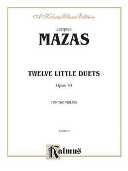 Paperback Twelve Little Duets, Op. 70 (Kalmus Edition) Book