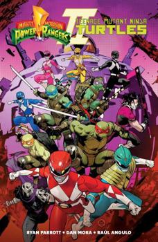 Paperback Mighty Morphin Power Rangers/Teenage Mutant Ninja Turtles II Book