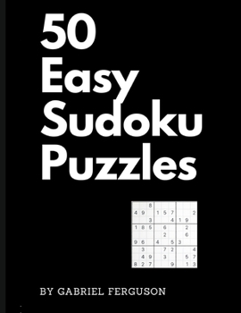 Paperback 50 Easy Sudoku Puzzles (The Sudoku Obsession Collection) [Large Print] Book
