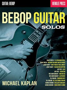 Paperback Bebop Guitar Solos Book