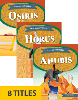 Paperback Egyptian Mythology (Set of 8) Book