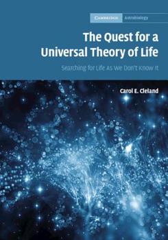 Hardcover The Quest for a Universal Theory of Life Book