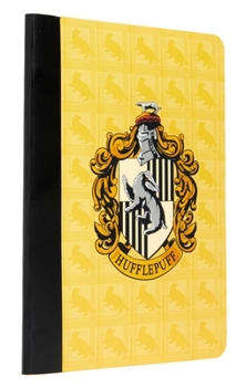 Paperback Harry Potter: Hufflepuff Notebook and Page Clip Set Book