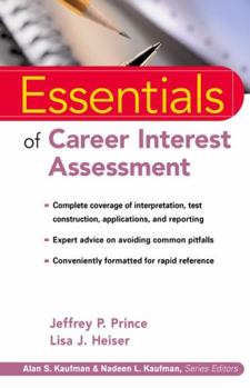 Paperback Essentials of Career Interest Assessment Book