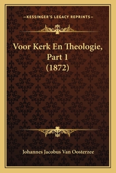 Paperback Voor Kerk En Theologie, Part 1 (1872) [Dutch] Book