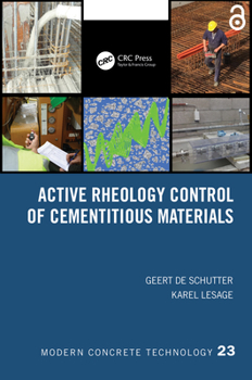 Hardcover Active Rheology Control of Cementitious Materials Book