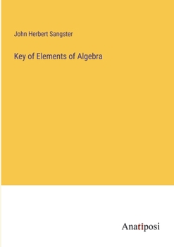 Paperback Key of Elements of Algebra Book